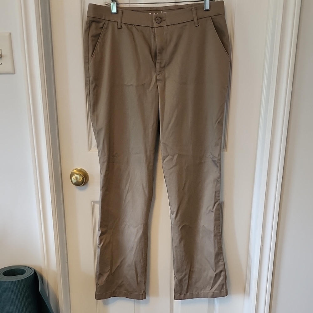 Lee Women's Tan Straight Leg Pants
